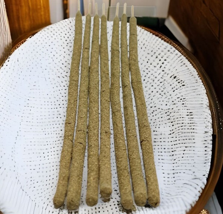 Handmade Natural Eucalyptus Incense Sticks, 7 Sticks